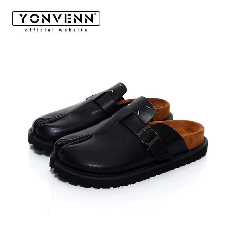 Flip Flop Leather Men - Yeni Tabi ayakkabıları erkek ve kadın