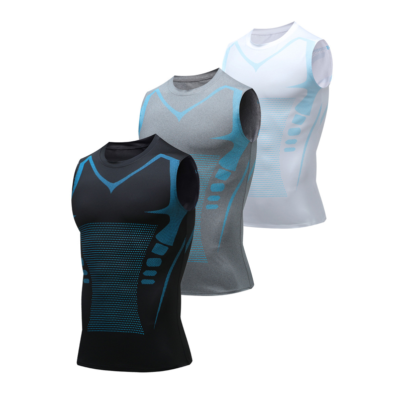 Tank Top Muscle - Sıkıştırma Tank Top Erkekler Spor Gömlek