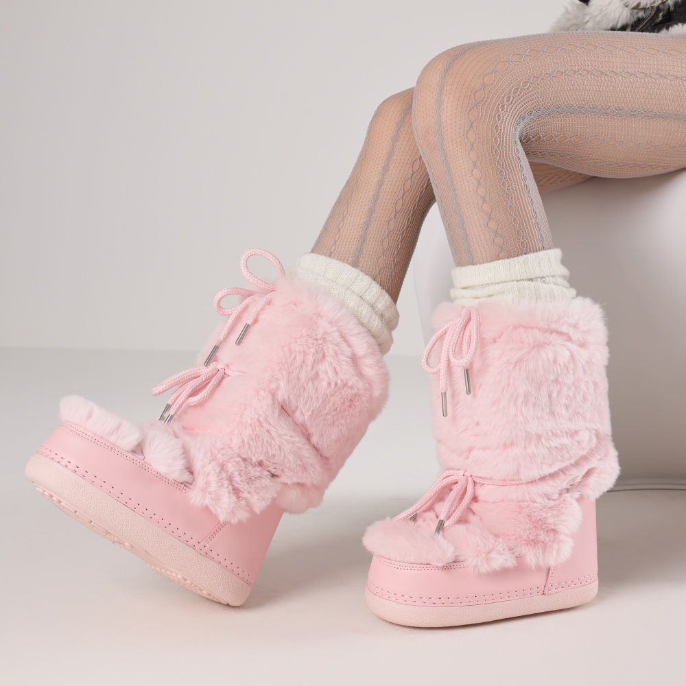 Kadınlar İçin Tüylü Botlar Yuv - Espadrille Slip On incelemesi ve fiyatı