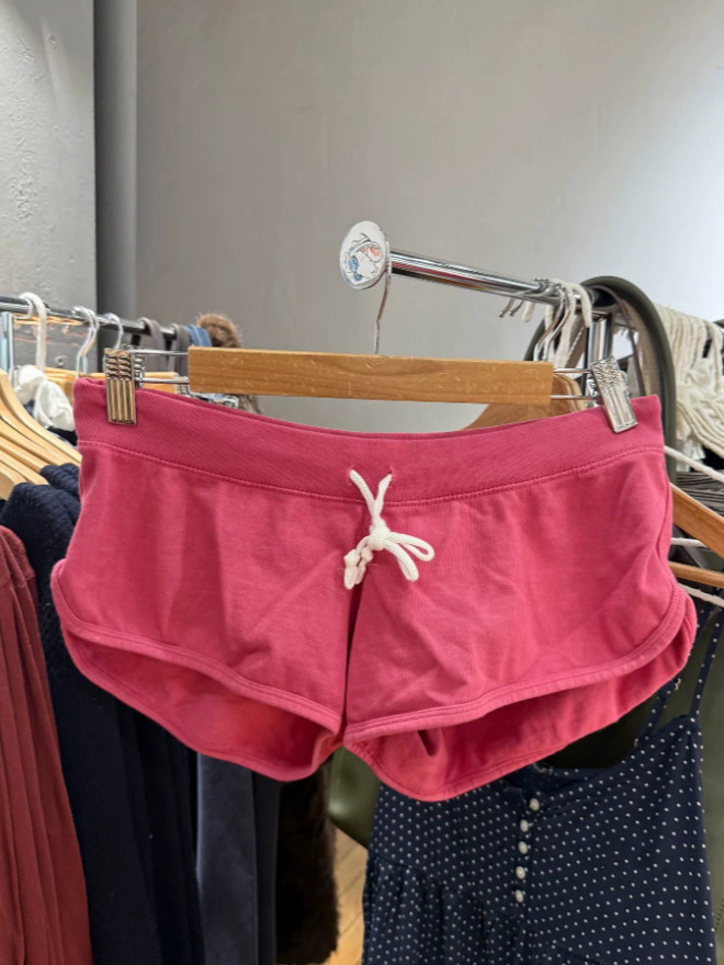 Yeni Gül Pembesi Pamuklu Kısa  - Short Linen Drawstring incelemesi ve fiyatı