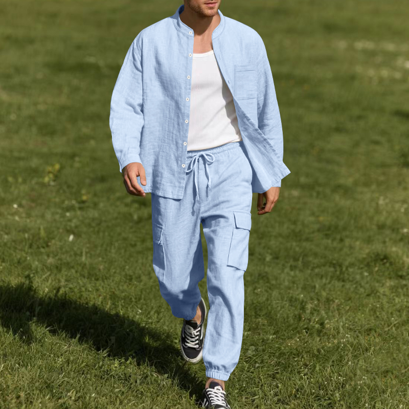 Erkek Keten Nefes Alabilen İki - Linen Shirt Breathable incelemesi ve fiyatı