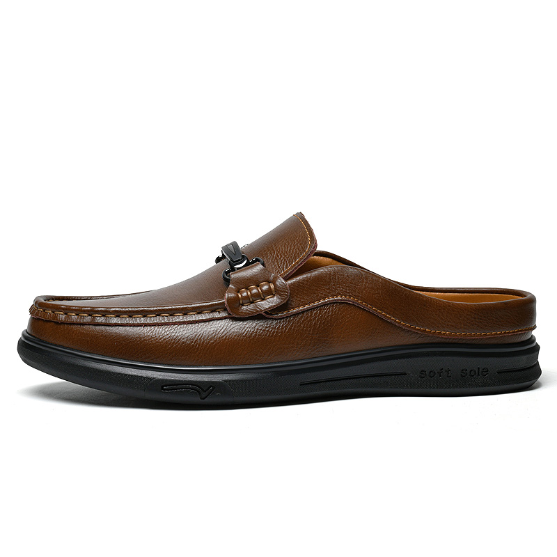 Büyük Beden 49 50 51 Erkek Der - Flip Flop Leather Men incelemesi ve fiyatı