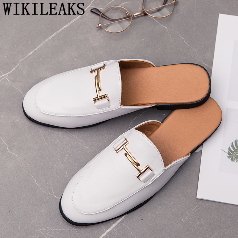 Siyah Yarım Ayakkabı Erkekler  - Flip Flop Leather Men incelemesi ve fiyatı