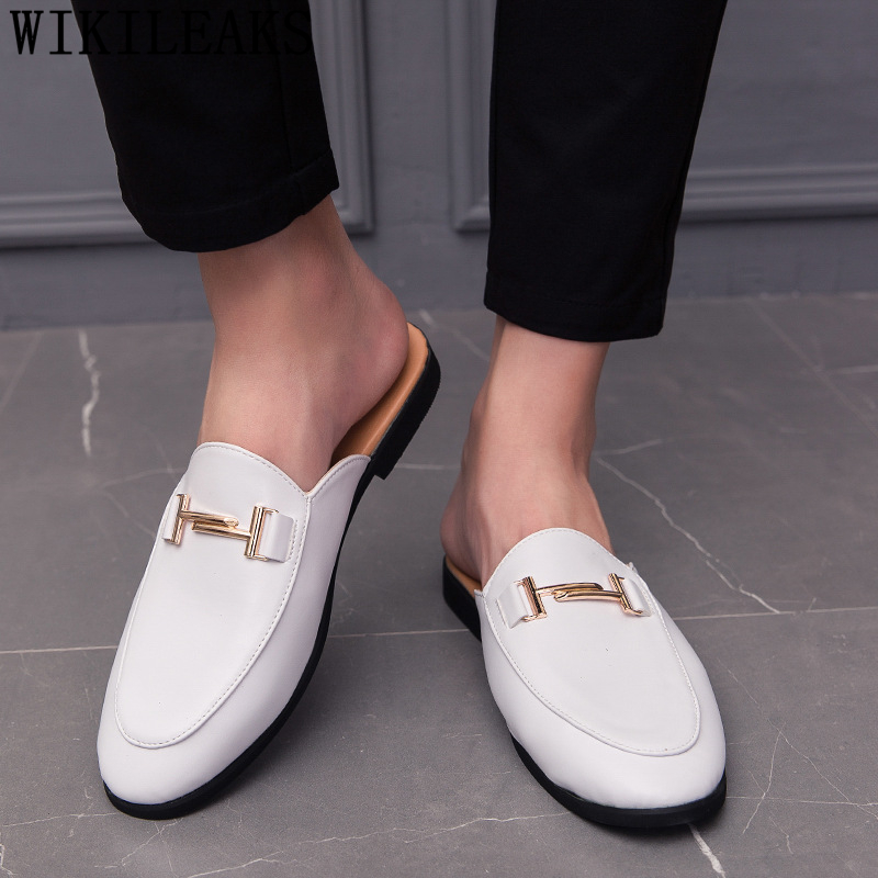 Siyah Yarım Ayakkabı Erkekler  - Flip Flop Leather Men incelemesi ve fiyatı