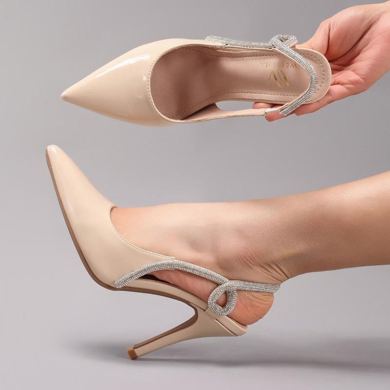 Seksi Rugan Sivri Burun Topukl - Casual Sandal Leather incelemesi ve fiyatı