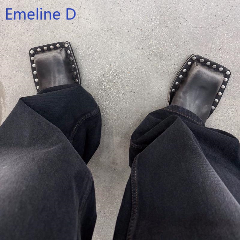 Unisex Kare Burunlu Terlik Sol - Flip Flop Leather Men incelemesi ve fiyatı