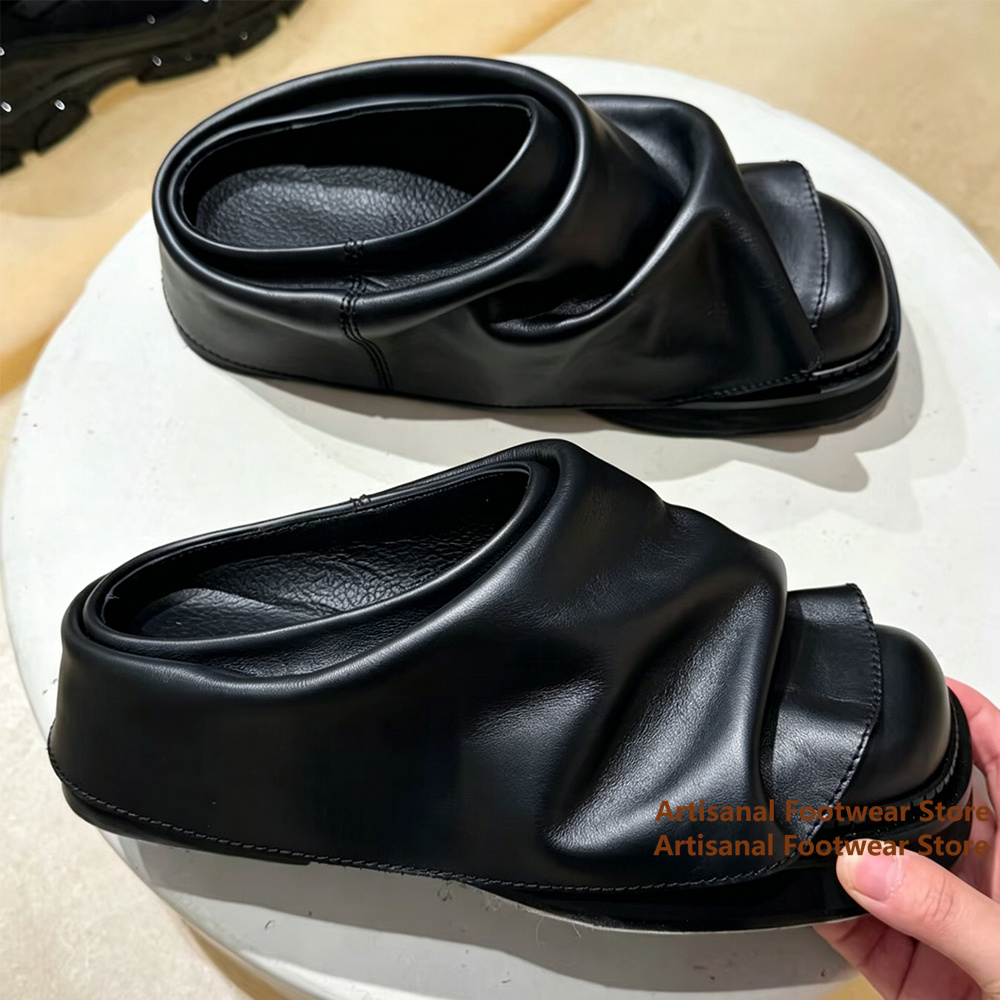 Dantelli Yumuşak Deri Terlik K - Flip Flop Leather Men incelemesi ve fiyatı