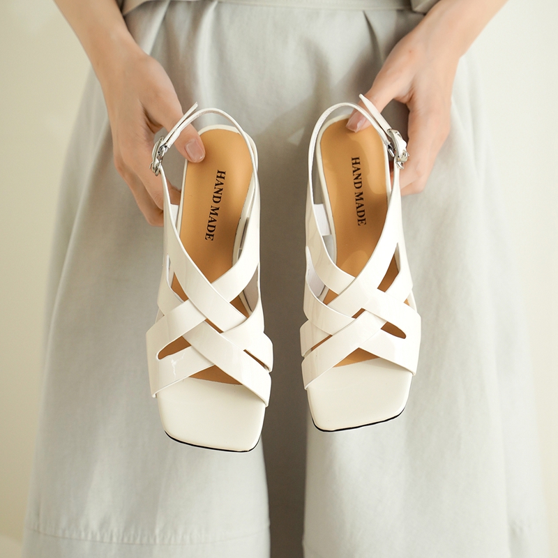 Kadınların yeni yazlık hakiki  - Casual Sandal Leather incelemesi ve fiyatı