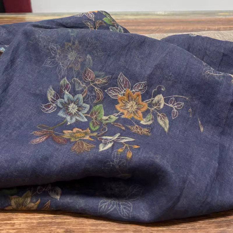 1 yard Yüksek kaliteli saf ket - Linen Shirt Breathable incelemesi ve fiyatı